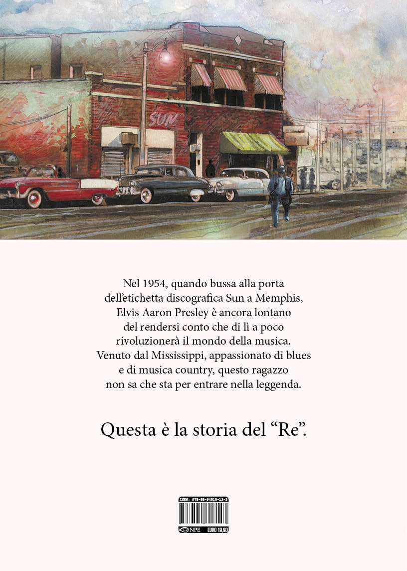 Nicola Pesce Music & Comics Elvis fumetto biografico