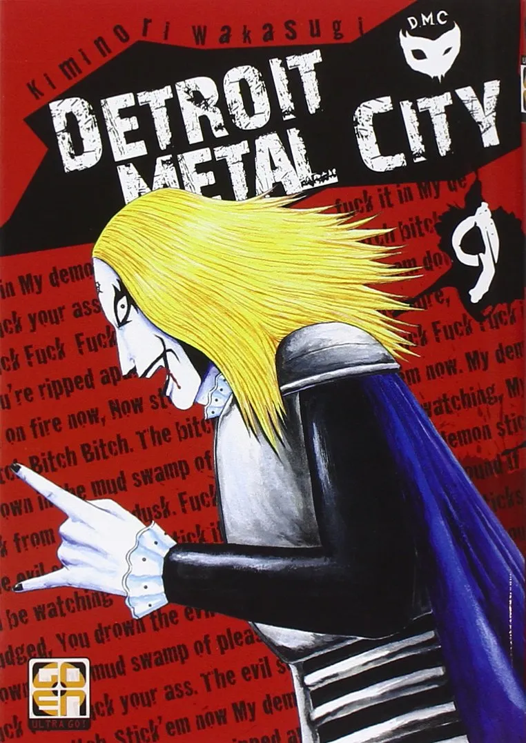 Goen Mega Collection 10 manga Detroit Metal City 9 metal