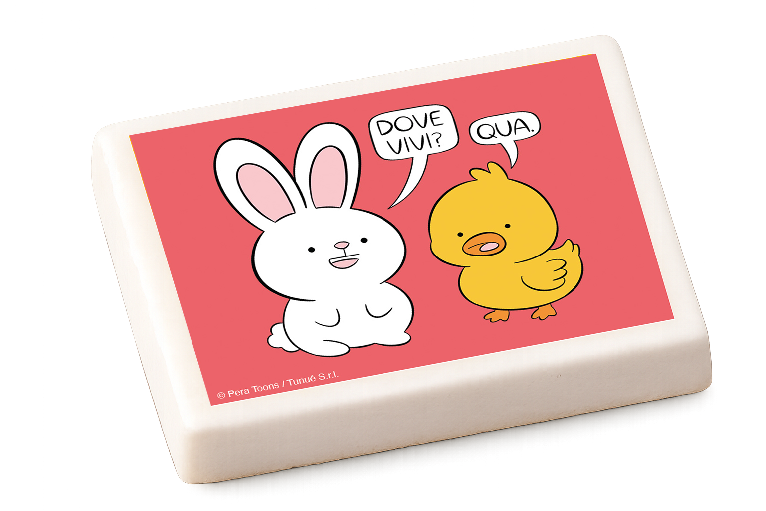 Pera Toons Gomma Qua gomma da cancellare gadget scuola