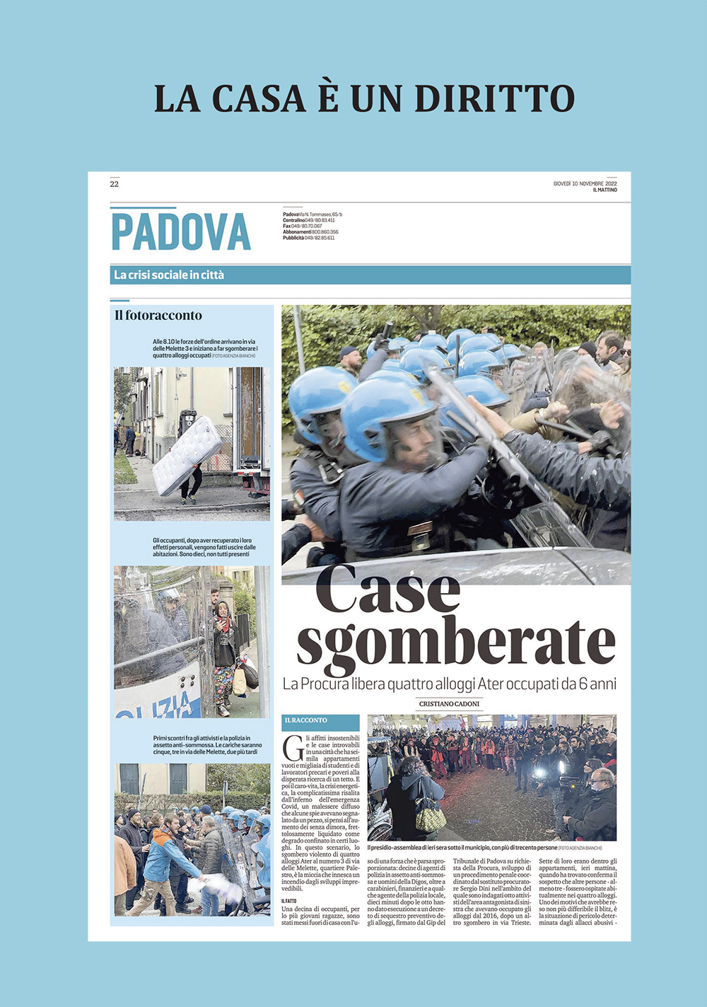 BeccoGiallo Graphic Journalism Il muro di Via Anelli 184 pp