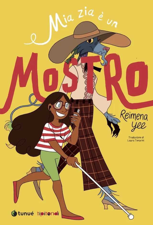 Tunuè Mia zia è un mostro fumetto kids avventura