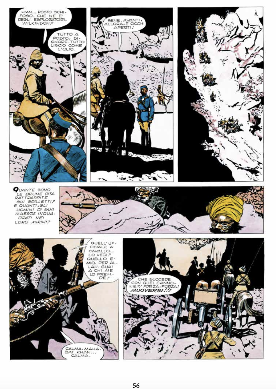 Nicola Pesce Attilio Micheluzzi L’uomo del Khyber fumetto brossurato