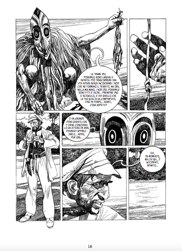 Nicola Pesce Maestri del Fumetto Isola gentile fumetto brossurato