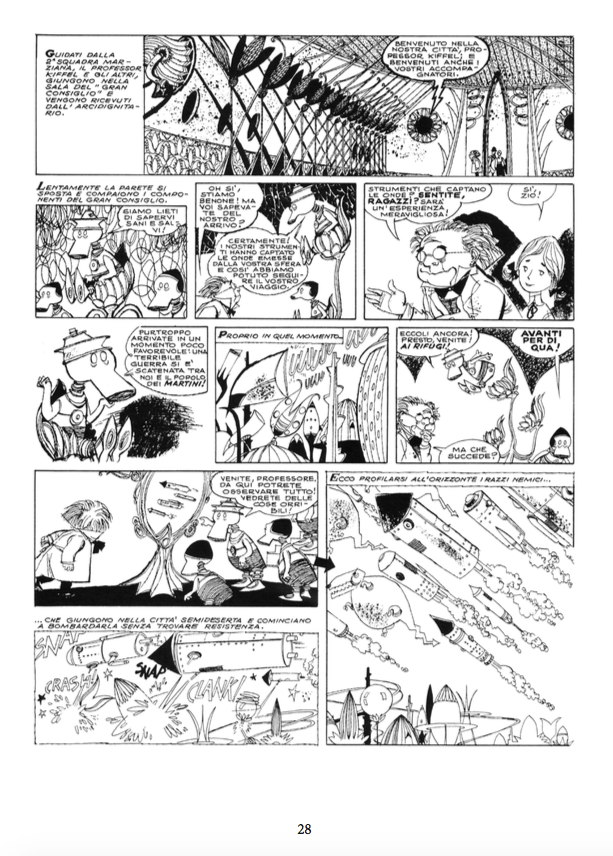 Nicola Pesce Battaglia 5 su Marte fumetto