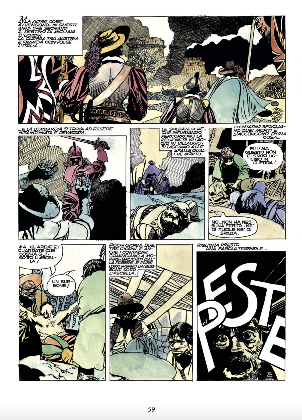 Nicola Pesce Micheluzzi I promessi sposi fumetto classico Manzoni