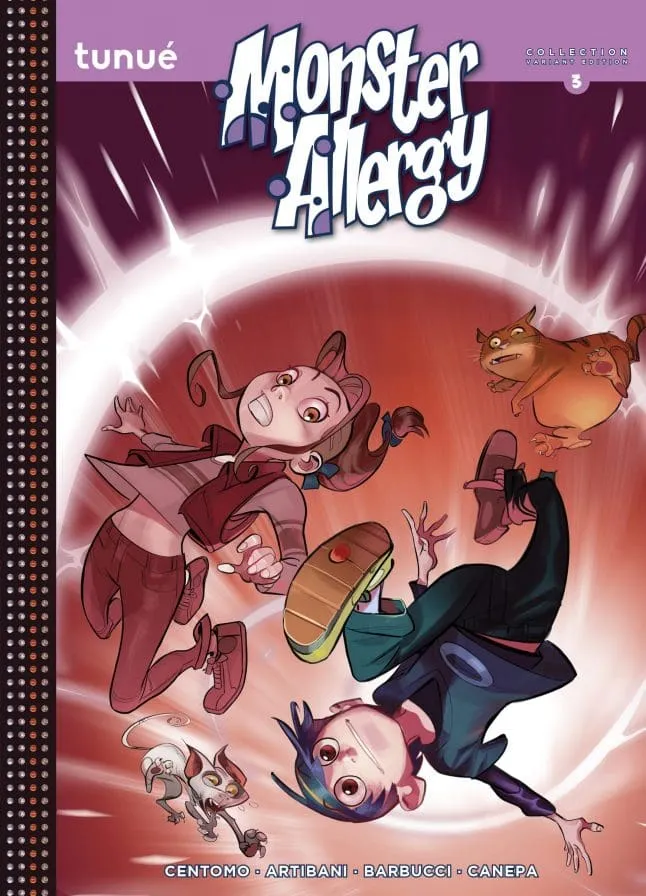 Tunuè Monster Allergy Collection Variant 3 fumetto volume 7-9