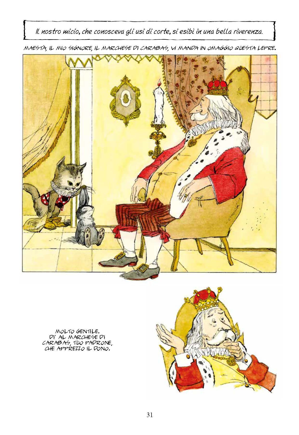 Nicola Pesce Il gatto con gli stivali libro illustrato brossurato