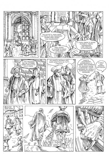 BeccoGiallo Biografie Luigi Lilio Il dominio del tempo fumetto