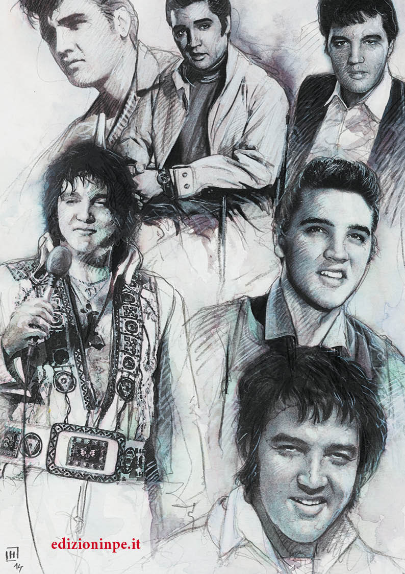 Nicola Pesce Music & Comics Elvis fumetto biografico