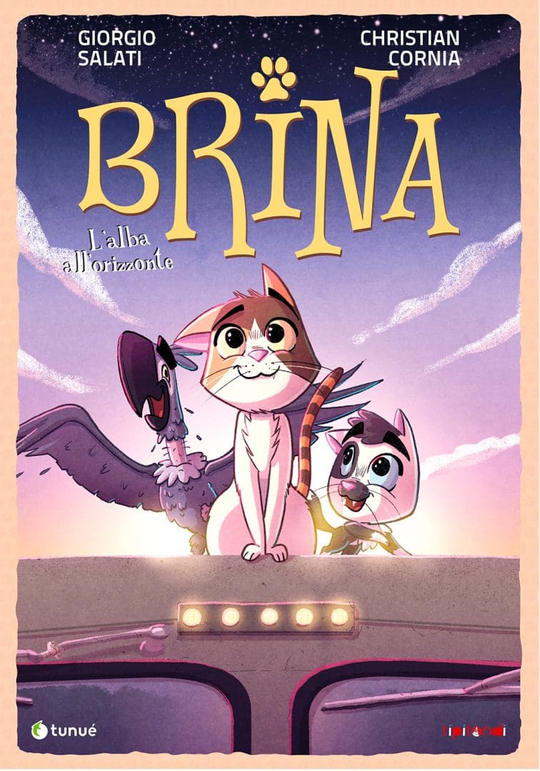 Tunuè Brina Vol. 3 fumetto bambini brossurato gattina Zola