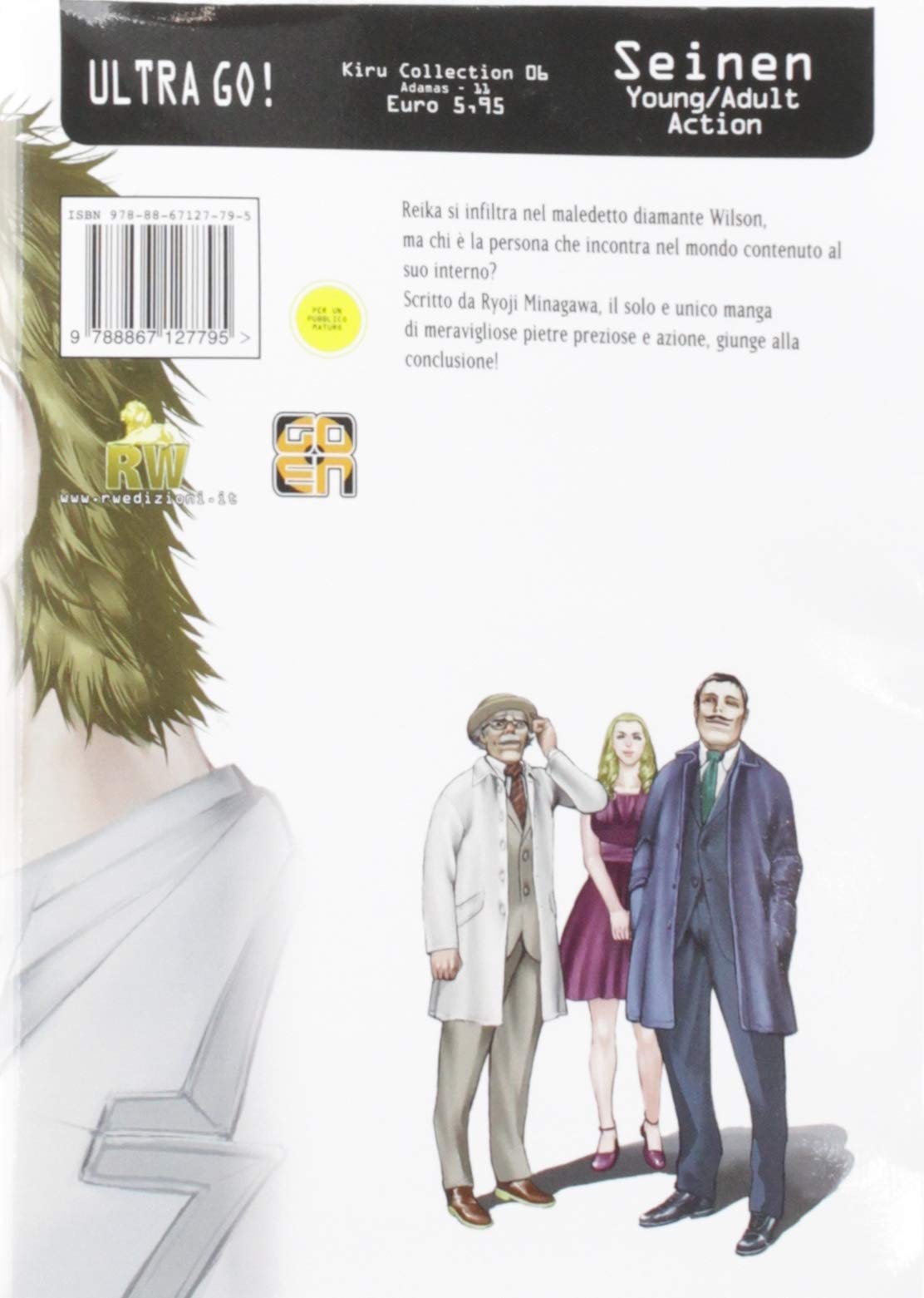 Goen Kiru Collection Adamas 11 manga volume 6 brossurato