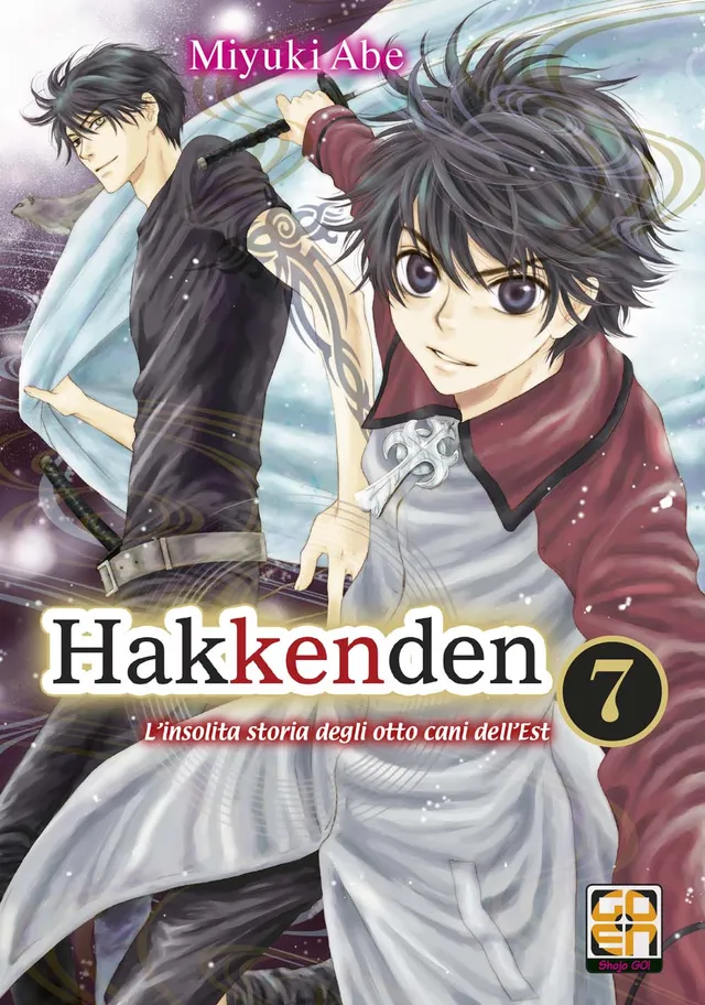 Goen Samurai Collection 7 manga Hakkenden 7 azione