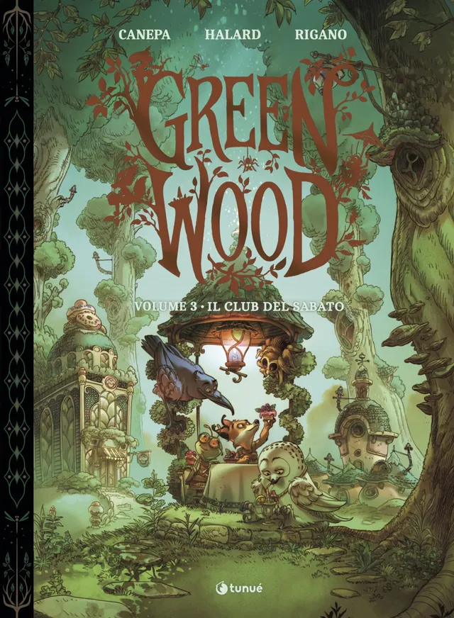 Tunuè Greenwood Vol.3 fumetto kids animali