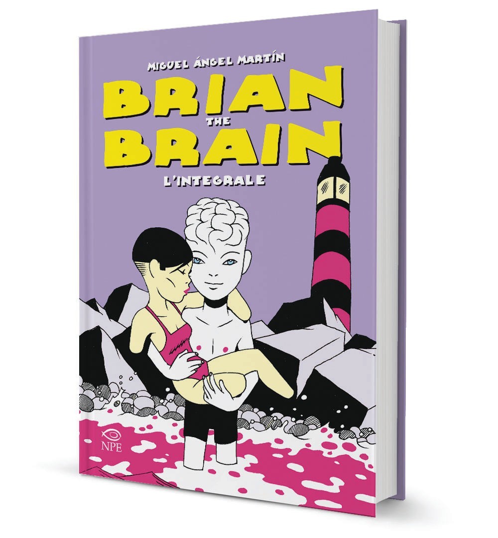 Miguel Ángel Martín Brian the Brain L’Integrale fumetto brossurato