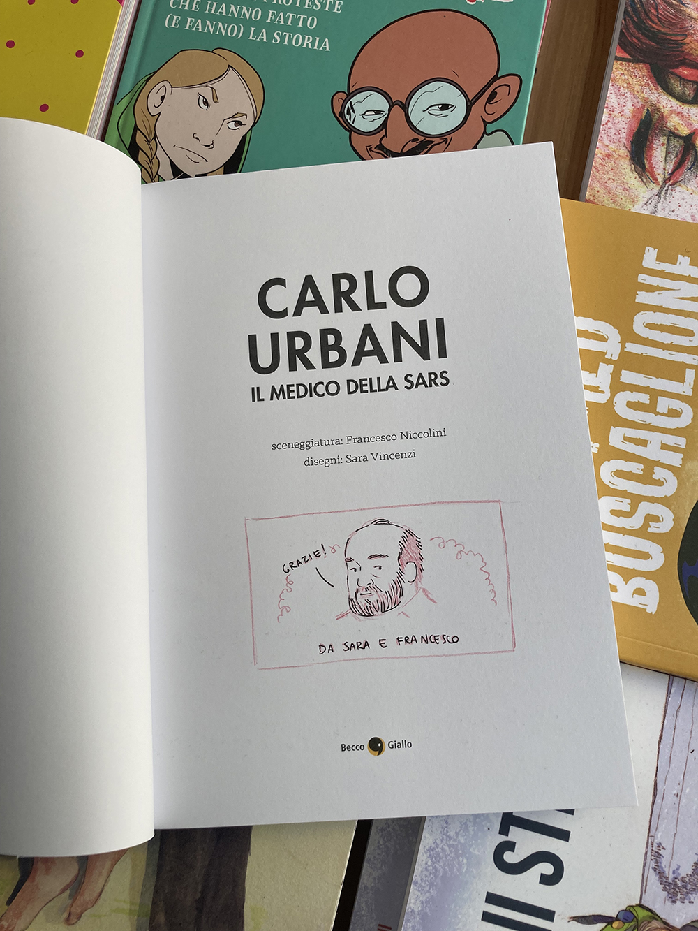 BeccoGiallo Fuori collana Carlo Urbani fumetto 120 pp. colori