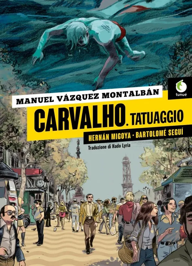 Tunué Prospero's Books Carvalho Tatuaggio graphic novel brossura