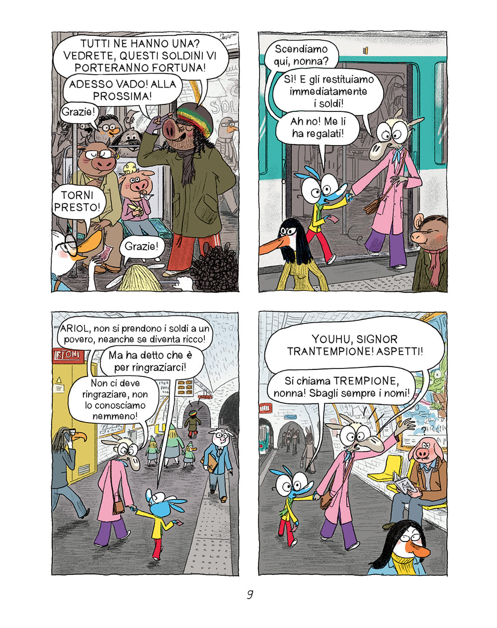 BeccoGiallo Kids Ariol 13 Il papero musicista fumetto 128 pg colori