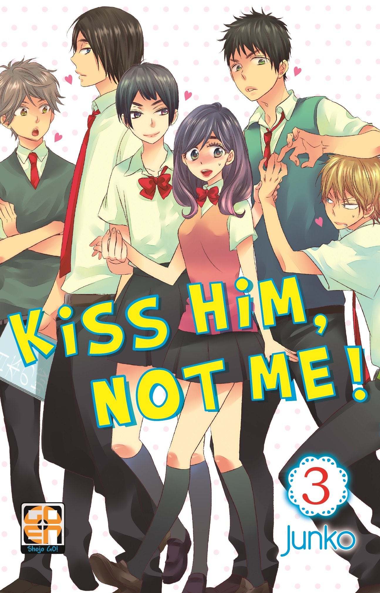 Goen Gakuen Collection 28 Kiss Him Not Me 3 manga shoujo