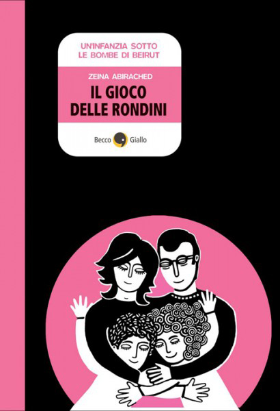 BeccoGiallo Il gioco delle rondini graphic novel cartonato b/n