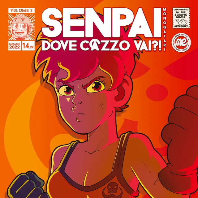 Merda Editore Senpai dove c@zzo vai 2 fumetto capitoli 4-7