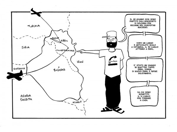 BeccoGiallo Graphic Journalism Kurdistan fumetto brossura