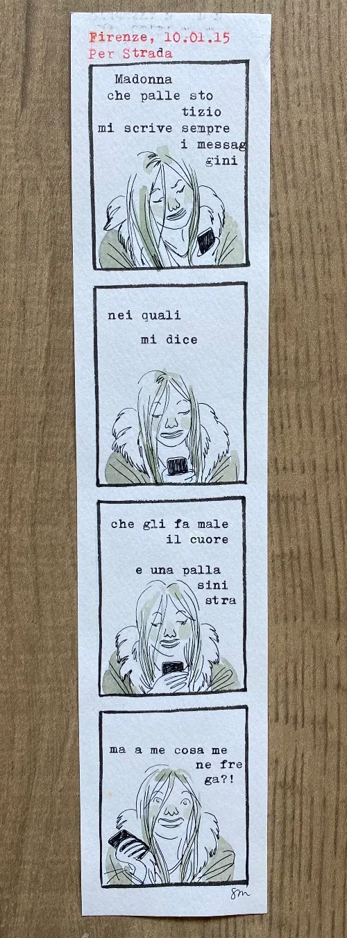 Mammaiuto Tavole originali Fototessere 86 disegno pezzo unico