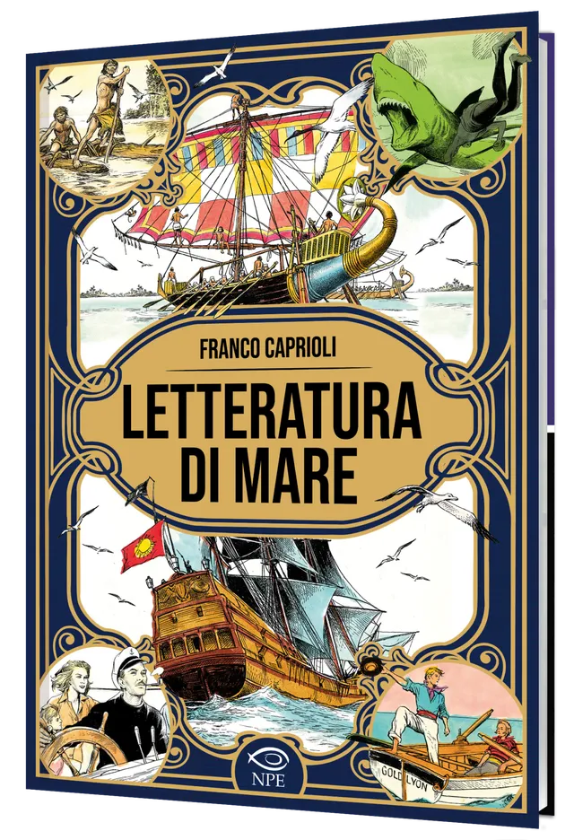 Nicola Pesce Franco Caprioli Letteratura di mare fumetto volume