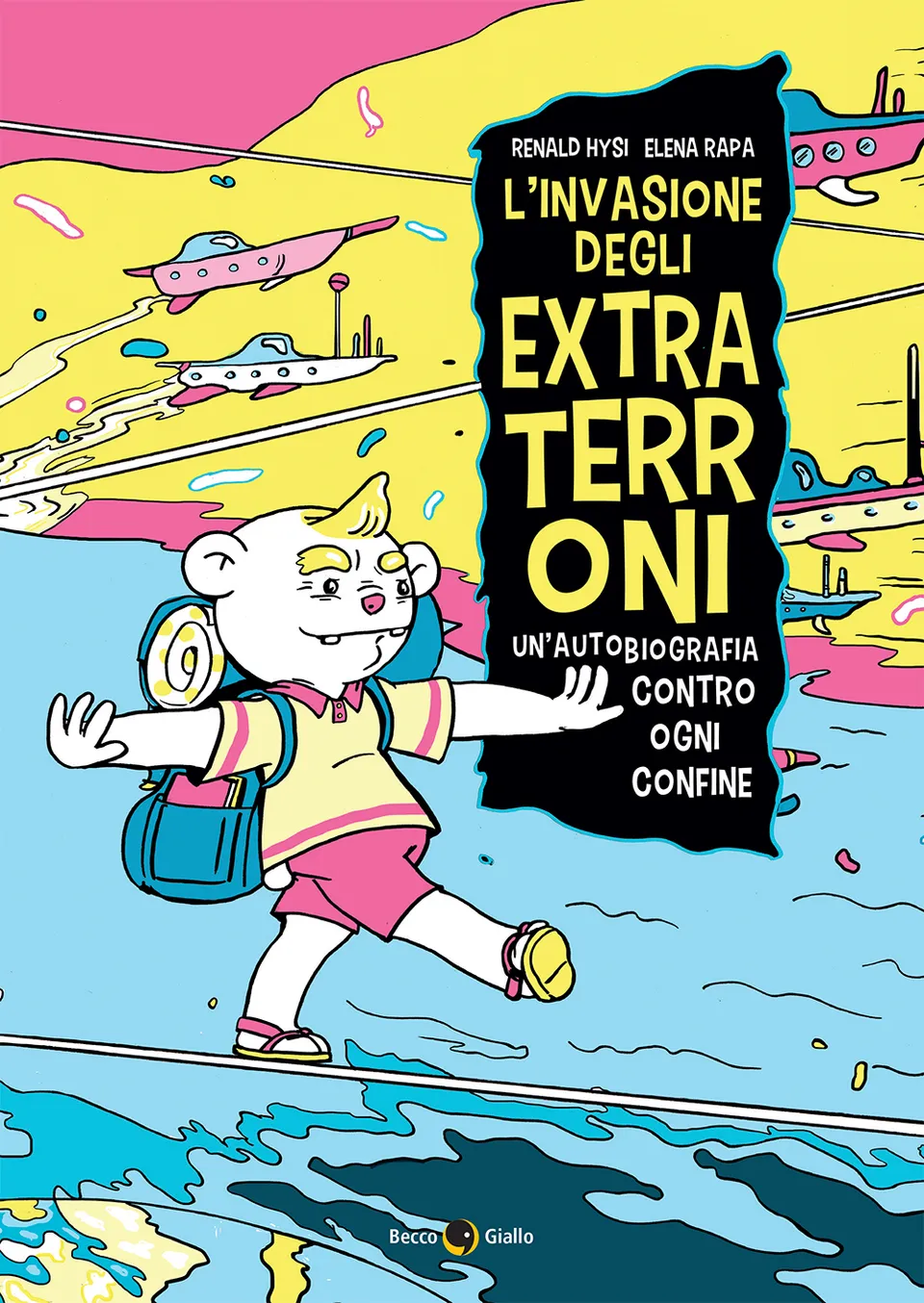 BeccoGiallo Graphic Journalism L'invasione degli Extraterroni fumetto brossura