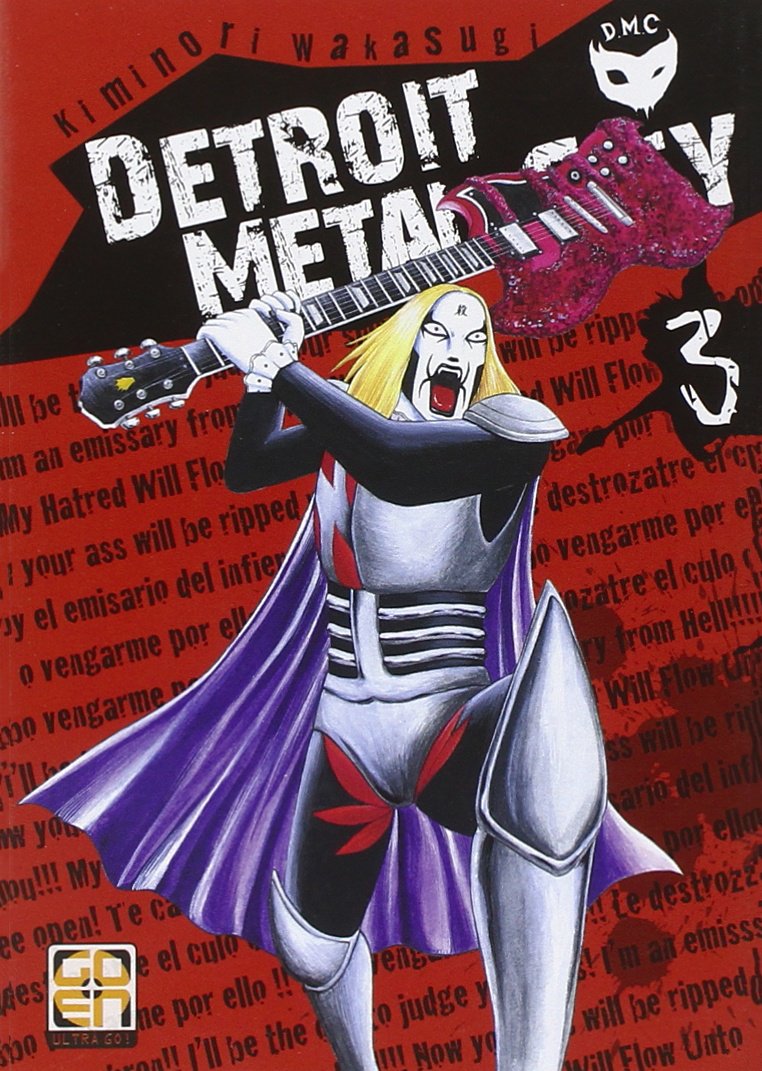 Goen Mega Collection Detroit Metal City 3 manga volume 4 metal