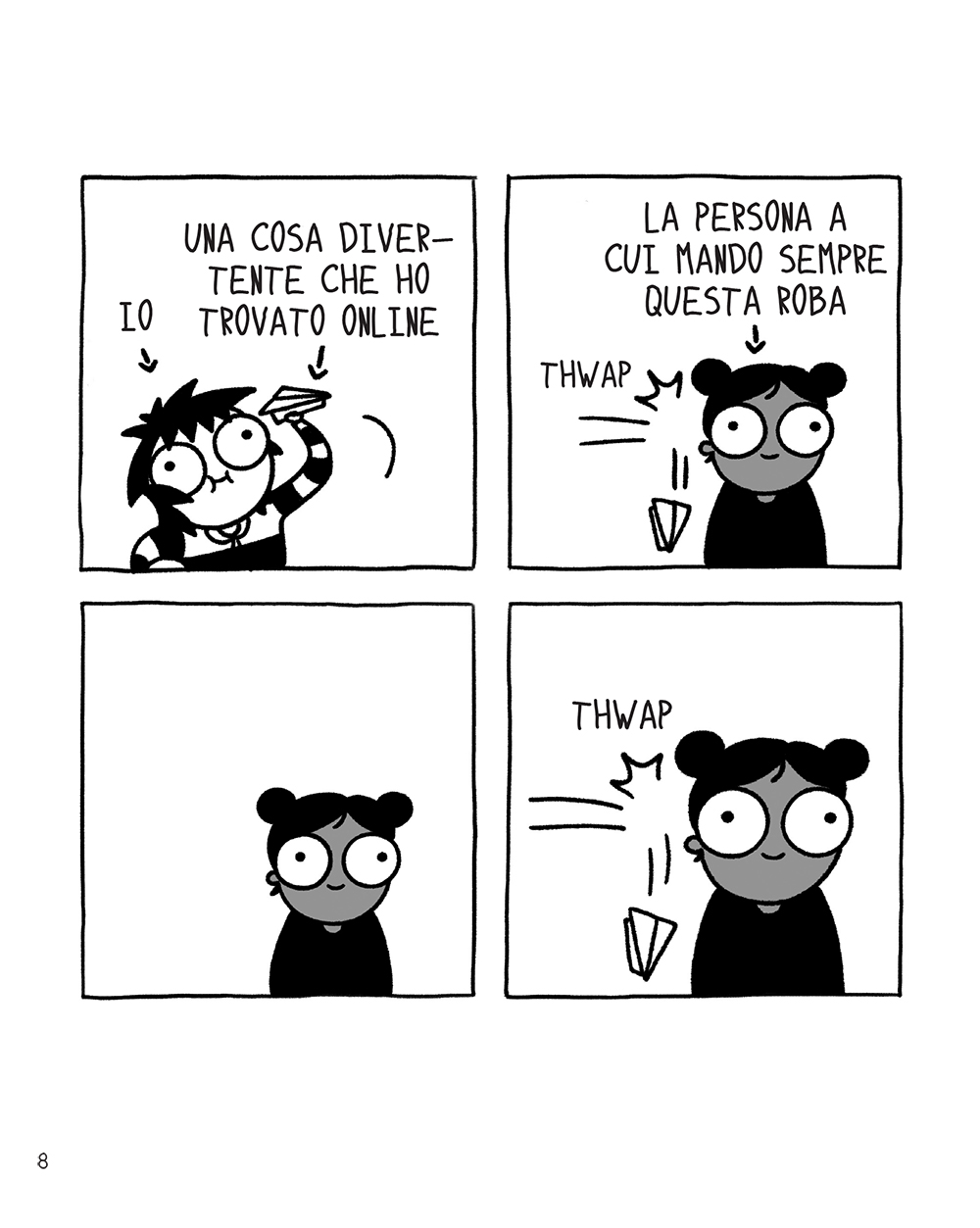 BeccoGiallo Webcomics Crescere che figata fumetto brossura adesivi