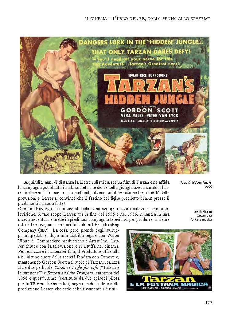 Nicola Pesce Saggistica Tarzan Il mito dell'avventura libro brossurato