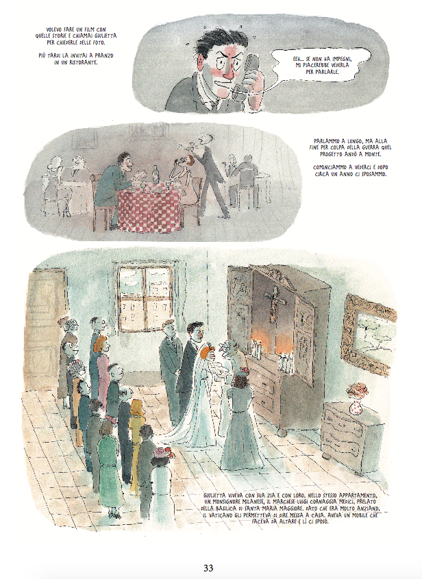 Nicola Pesce Editore Nuvole in Tempesta Fellini a Roma fumetto