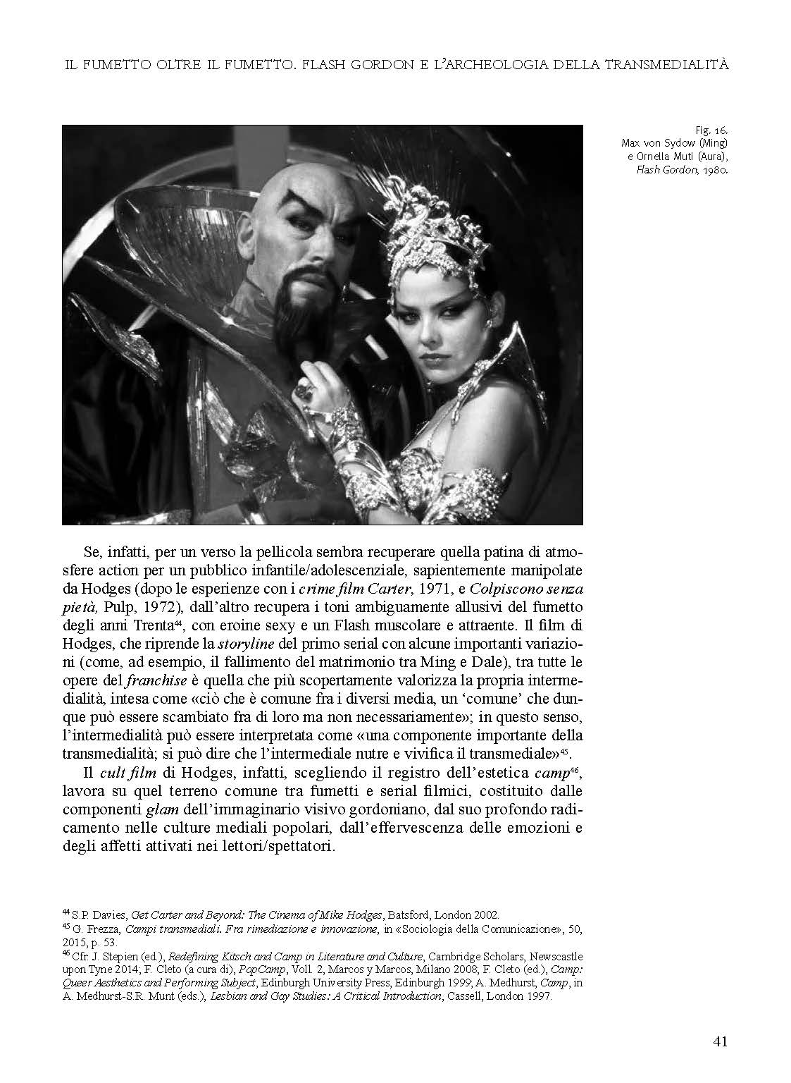 Nicola Pesce Flash Gordon L'avventurosa meraviglia saggio