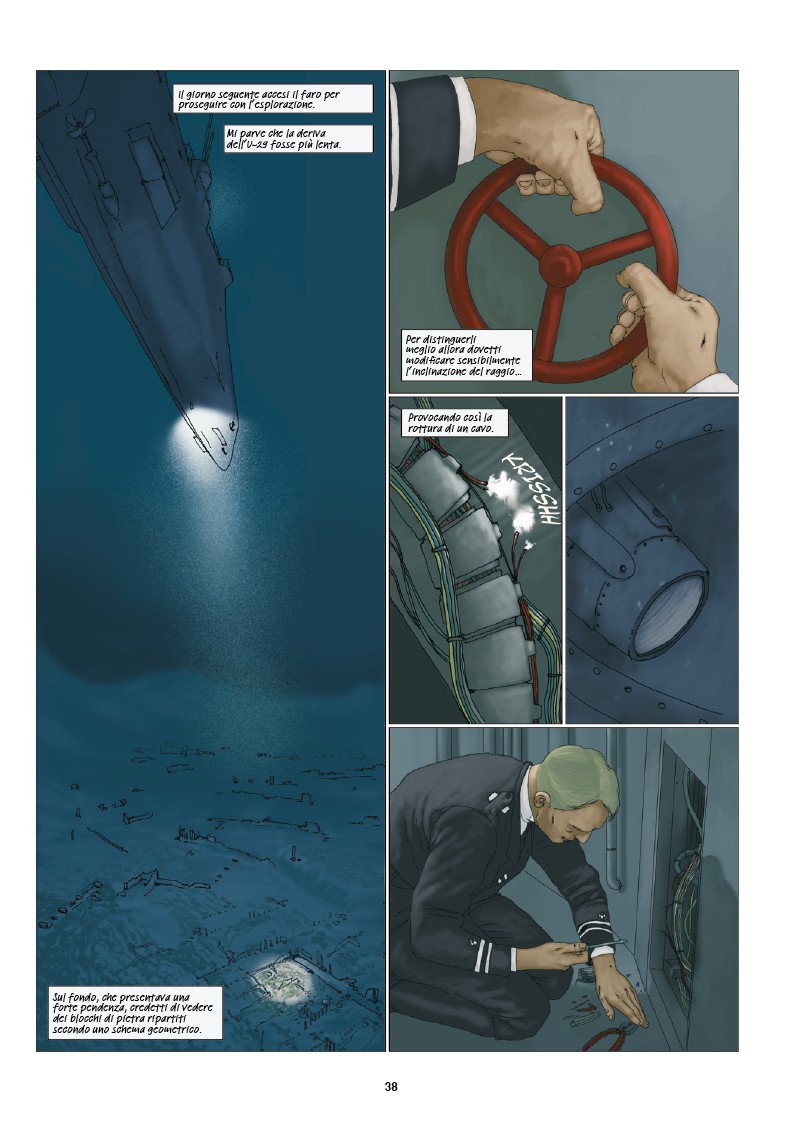 Nicola Pesce Il Tempio fumetto Nuvole in Tempesta volume brossurato