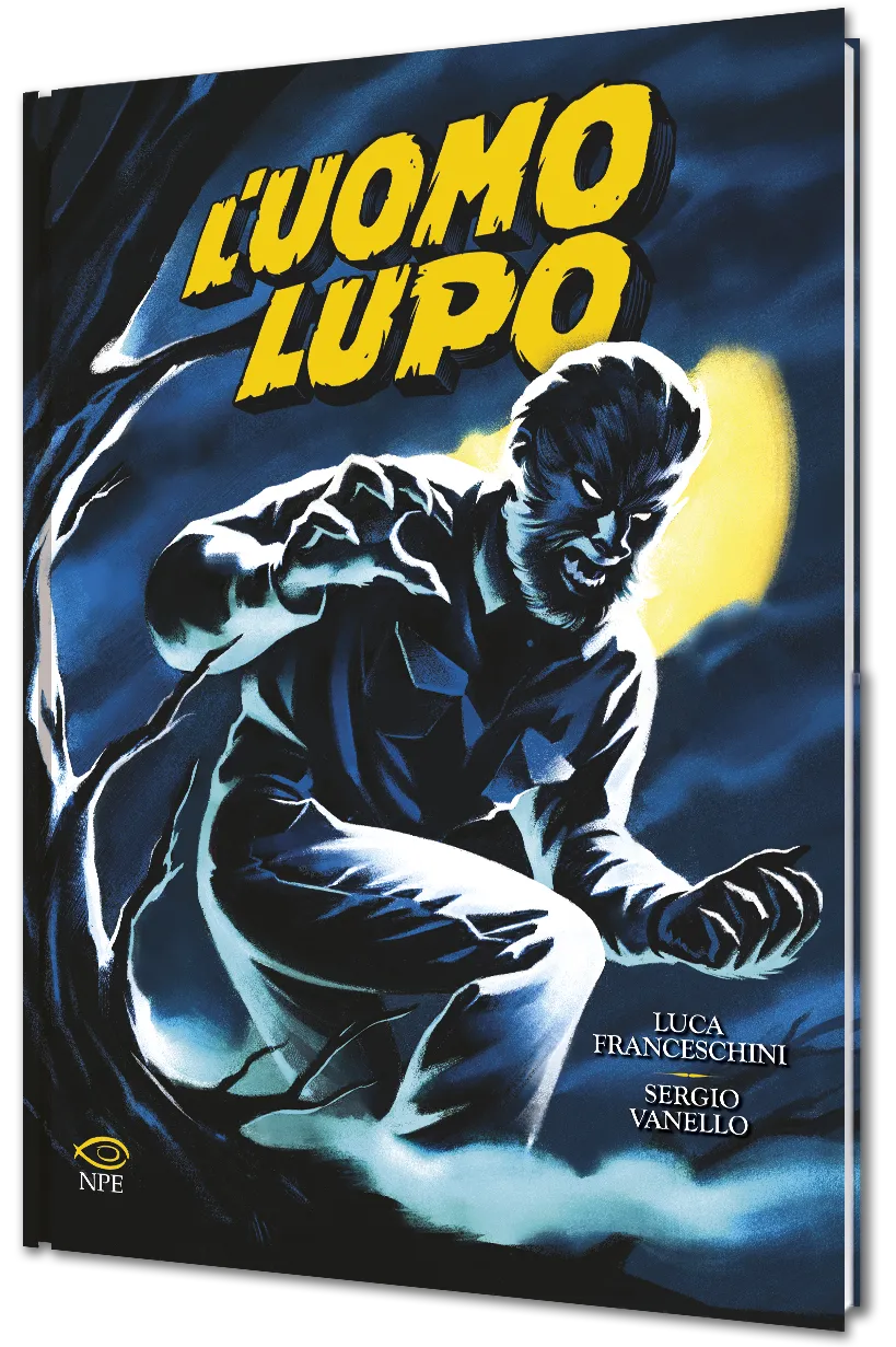 Nicola Pesce Horror L’uomo lupo fumetto brossurato