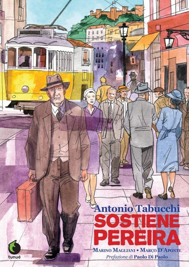 Tunué Ariel Sostiene Pereira graphic novel da Tabucchi