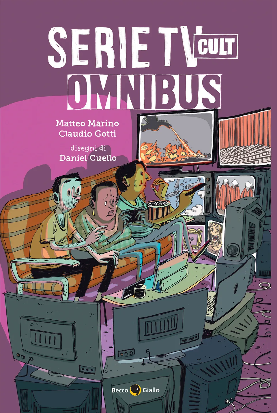 BeccoGiallo Serie TV Cult Omnibus libro 780 pp brossura