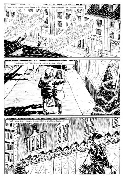 BeccoGiallo Graphic Journalism Thyssenkrupp fumetto 112 pagine b/n