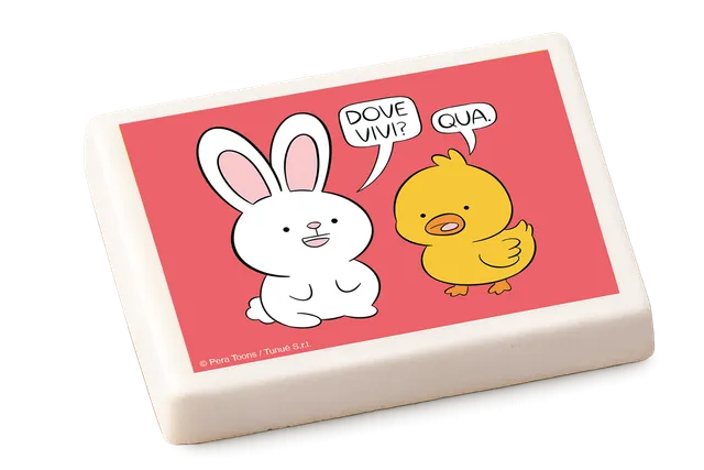 Pera Toons Gomma Qua gomma da cancellare gadget scuola