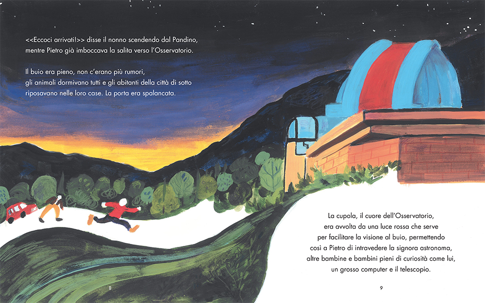 BeccoGiallo Kids Astronomia spiegata libro cartonato bambini