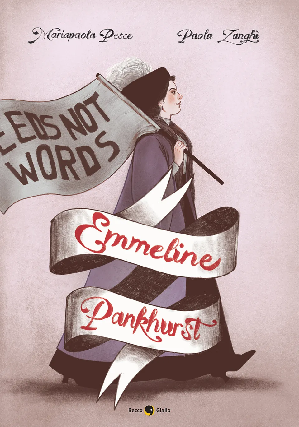 BeccoGiallo Merch Emmeline Pankhurst fumetto brossura 112 pp