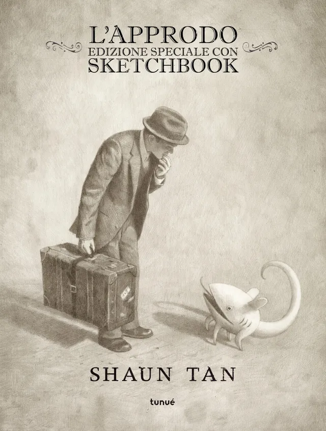 Tunuè L'Approdo con sketchbook picture book nuova edizione