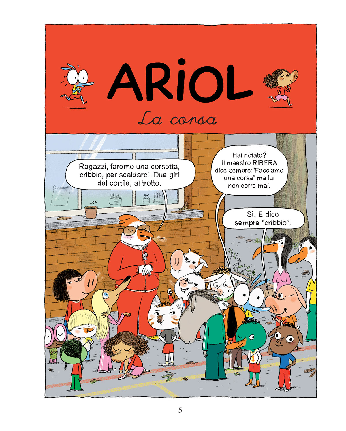 BeccoGiallo Kids Ariol Gatto gattaccio fumetto brossura 128 pp