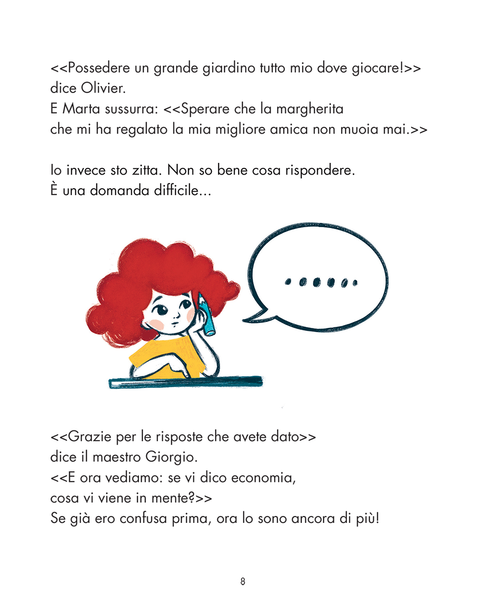 BeccoGiallo Kids Economia della ciambella fumetto cartonato