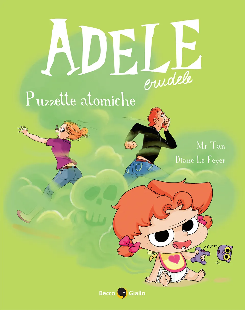 BeccoGiallo Adele Crudele Puzzette Atomiche fumetto 80 pp col.