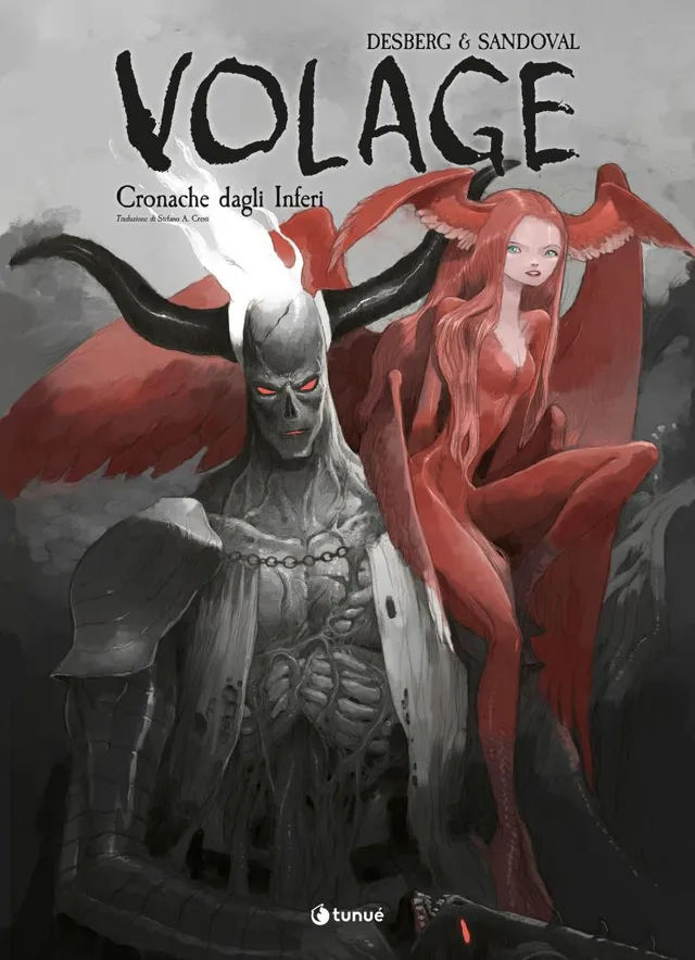 Tunuè Volage Cronache dagli Inferi graphic novel variant cover