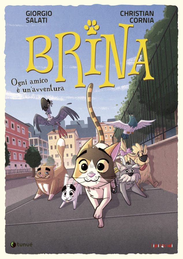 Tunuè Brina vol.2 fumetto kids gattina avventura