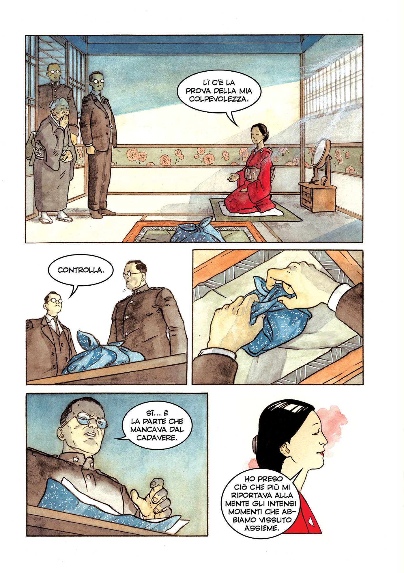 BeccoGiallo Abe Sada Il fiore osceno graphic novel brossura 128 pp