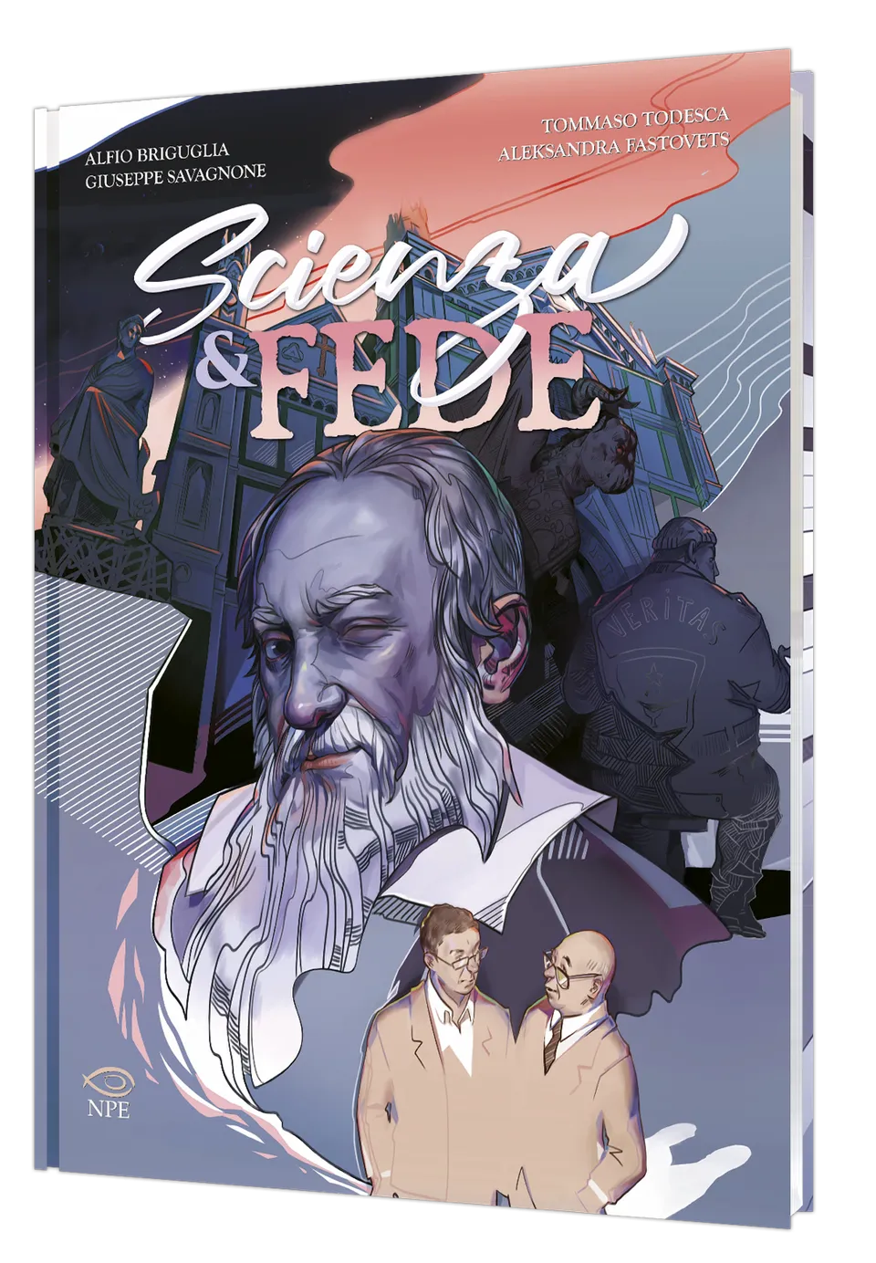 Nicola Pesce Nuvole in Tempesta Scienza e Fede fumetto brossurato