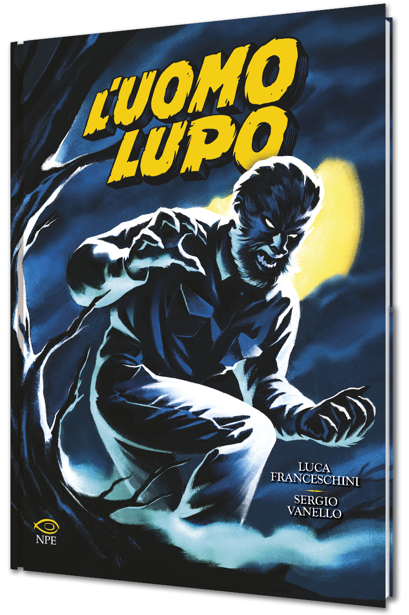 Nicola Pesce Horror L’uomo lupo fumetto brossurato